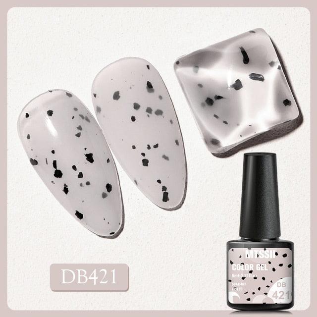 TREND Popular Luxury Interesting Nail Gel Nail Polish Permanent Jelly Eggshell Gel Polish Luxury Eggshell Design For Womens and Girls