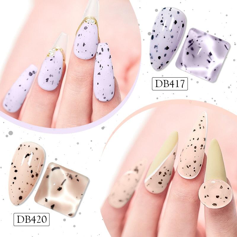 TREND Popular Luxury Interesting Nail Gel Nail Polish Permanent Jelly Eggshell Gel Polish Luxury Eggshell Design For Womens and Girls