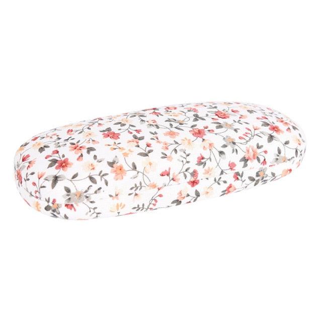 Portable Floral Sunglasses Hard Eye Glasses Case Eyewear Protector Pouch Bag Sunglasses Case Hard Shell For Men Women Kids  Floral Spectacle Case Box Portable Eyeglass Cases