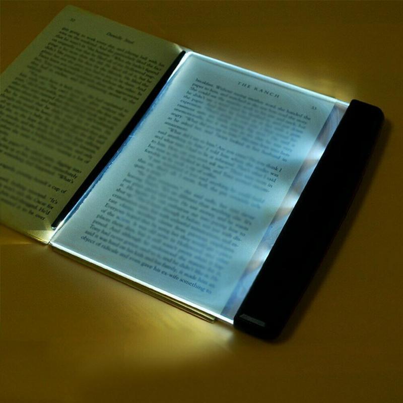 Portable LED Book Light Reading For Student Night Light Eyes Protective Lamp Travel Panel Led Home Indoor Bedroom Kids Desk Lamp Decorative Table Lamp Cute Study Lamps for Bedroom Décor