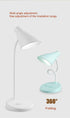 Portable USB Rechargeable LED Folding Desk Lamp Eye Protection Touch Dimming Working Reading Table Lamp  For Book Bed Office Decorative Table Lamp Cute Study Lamps for Bedroom Décor