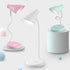 Portable USB Rechargeable LED Folding Desk Lamp Eye Protection Touch Dimming Working Reading Table Lamp  For Book Bed Office Decorative Table Lamp Cute Study Lamps for Bedroom Décor