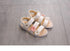 Children's Shoes Summer Style Sandals Girls Princess Beautiful Flower Shoes Kids Flat Sandals Baby Girl Girls Strappy Sandals With Flowers Open-Toe Dress Sandals Beautiful Outdoor Party Sandals