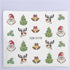 New Christmas Water Decal Nail Art Nail sticker New Year Slider Tattoo Full Cover Santa Claus Snowman Designs Xmas Decals 3D Wave Design Decoration for Women Girls Tape Nail Art Stickers Decal Decoration  Nail Art Accessories Decoration Decal