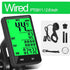 Wireless Bike Computer Rainproof Speedometer Odometer Stopwatch Wireless Waterproof Bicycle Cycle Speedometer And Odometer With Automatic Wake-up Backlight Motion Sensor LCD Display