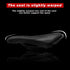 Bicycle Saddle Seat Road Steel Rails Mountain Bike Cushion Skid-Proof Soft PU Leather Road Mountain Bike Seat Bicycle Saddle Comfortable Memory Foam Cushion For Road Riding
