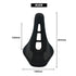 Bicycle Saddle Seat Road Steel Rails Mountain Bike Cushion Skid-Proof Soft PU Leather Road Mountain Bike Seat Bicycle Saddle Comfortable Memory Foam Cushion For Road Riding