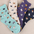 Autumn New Sock Animal Cartoon Cat Lovely Socks Combed Out Of Cotton Fashion Cute Short Socks Cat Print Stylish Color Cute Casual Socks For Men And Women