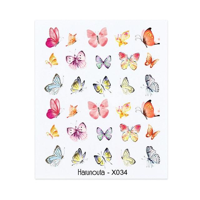 Spring Simple Green Theme Water Decal Sticker Flower Leaf Tree Summer Slider For Manicuring Nail Art Watermarks Art Decoration Manicure Tools Nail Watermark Decals iridescent Decoration Nail Self-Adhesive Decals Nail Stickers Water Transfer Fresh Nail