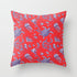 New Creative Red Cushion Case Hot Modern Home Outdoor Decorative Geometry Square Pillow Case Decorative Pillows Case Sofa Couch Seat Polyester Pillows Covers 45x45CM