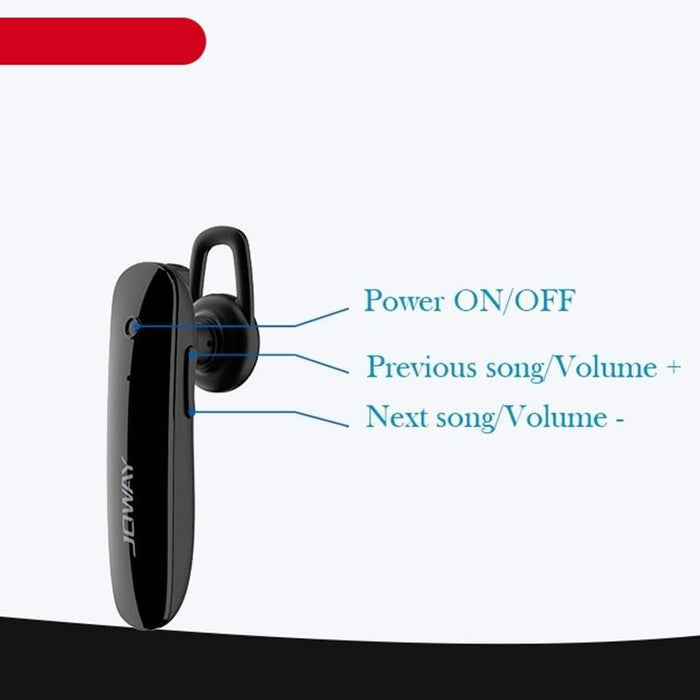 Handsfree Wireless Bluetooth Mini Headset Noise-canceling Fashion Wireless Earphone Mobile Phone Simple Design Clear Sound Quality Long Wireless Range Business Bluetooth Earpiece in Ear Lightweight Earphones With Mic For Cell Phones For Office Driving