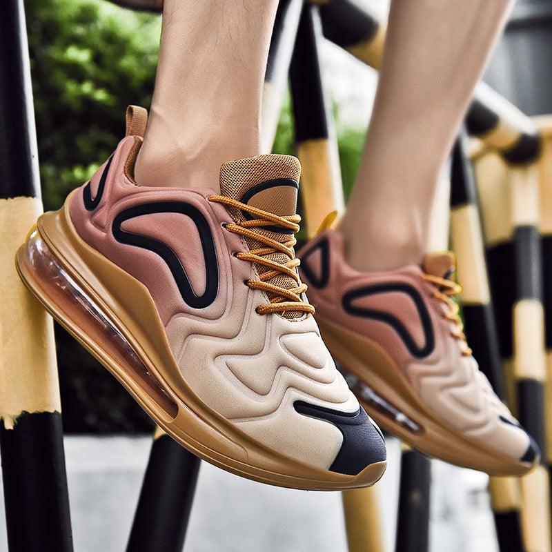 Air Cushion Running Mens Lightweight Sneakers Outdoor Sport Tennis New Fashion White Sneakers Comfortable Mixed Colors Luxury Non Slip Workout High Quality Fashion Sneakers