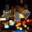 4pcs/lot 3D Firework Led Light Effect Vintage Edison Led Bulb Holiday Decoration Lighting Glass Vintage Edison Bulb Decoration Use For Holiday Party Disco Christmas Bedroom Lighting lamp