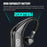 Business Bluetooth 5.0 Wireless Single-Ear Headset LED Power Display Ultra-Long Standby Earbud Headphones Wireless Black Earphone Bluetooth Noise Isolating Wireless Earbuds With Microphones Clear Calls Painless Wearing