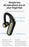 Business Bluetooth Hands-free Earphone Comfortable Single Ear Wireless Headset Waterproof Sport Earbuds 48 Working Time Wireless HD Call Headphone Bluetooth 5.0 Earbuds Noise Isolating Clear Calls Sweat Resistance Lightweight HiFi Headphone