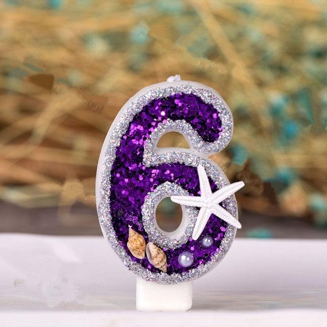 0-9 Number Cake Candle Polka Dot Number Candles Colorful Star Birthday Cake 0-9 Candles For Birthday Wedding Anniversary Reunions Theme Party Decoration Cupcake Topper Decoration Supplies Birthday Number Candle For Girl Boys Kid Cake Decoration Tools