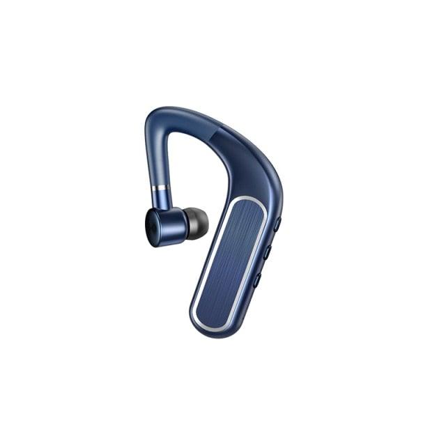 Bluetooth Headset Wireless Earpiece Bluetooth 5.0 Earphones Elegant Business Over Ear Headphones Noise Isolating Wireless Ergonomic Earbuds For Clear Calls Stereo Office Headset With Mic Black