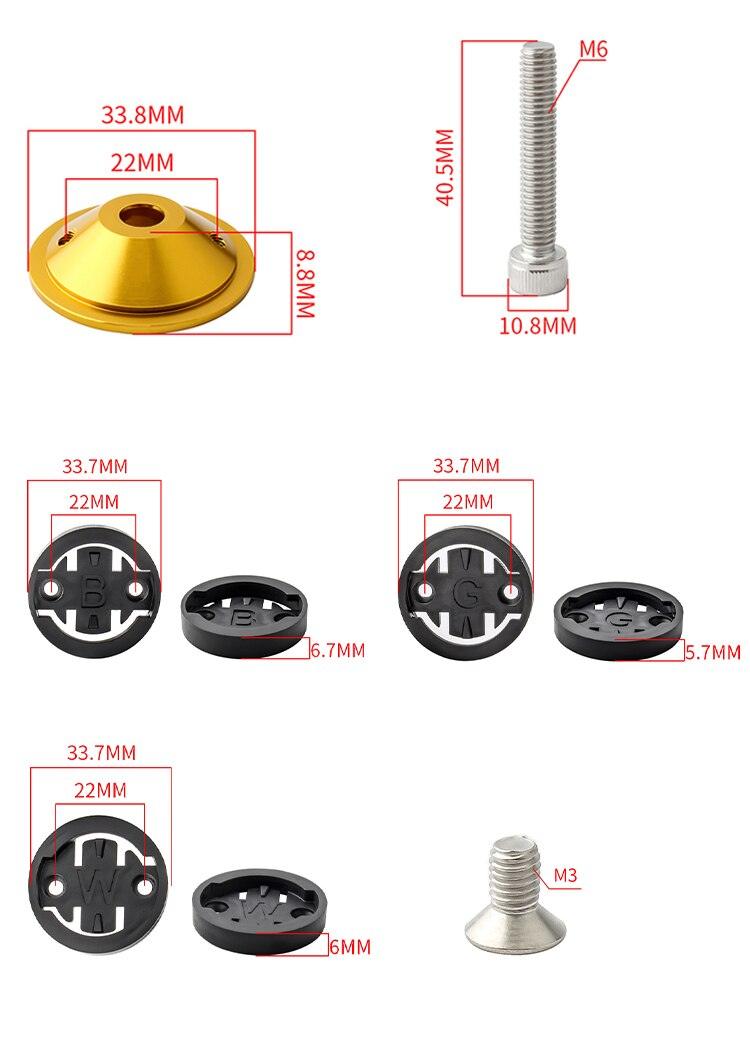 Bike Computer Mount Stem Top Cap Stopwatch Bracket Road Bicycle Speedometer Fixed Holder Base Universal Aluminum Riding Mobile Holder Connect Quickly System MTB Road Bicycle Handlebar - STEVVEX Sport - 226, Aluminum alloy holder, Bicycle Computer Speedometer, bike, bike accessories, mobile holder, Mount Stem Top Cap, Mountain Bike Speedometer, Multi-Function Speedometer, Road Bicycle Handlebar, Speedometer Holder, sport speedometer, Stopwatch Bracket, Waterproof Bike Speedometer - Stevvex.com