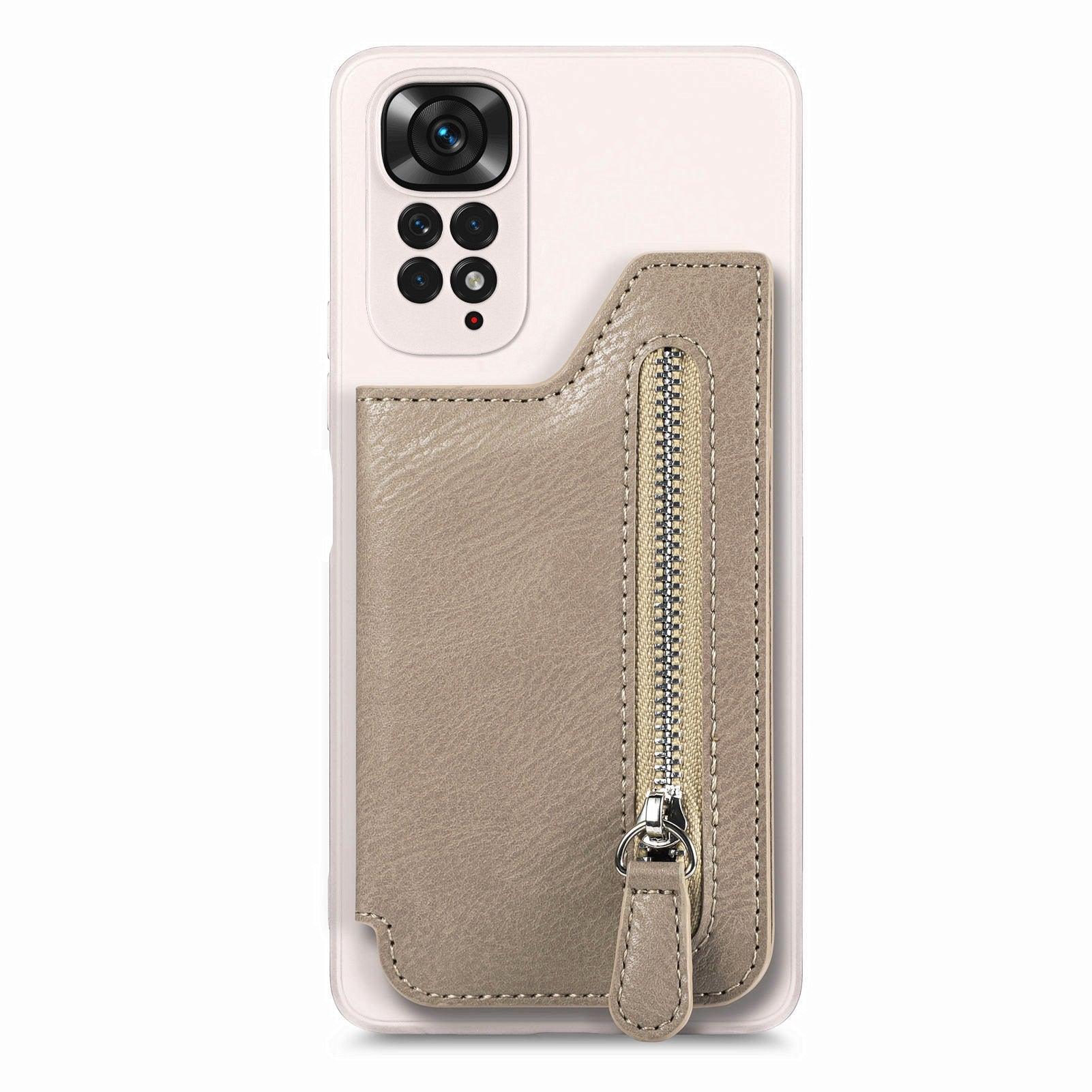 PU Leather Folding Magnetic Closure Purse Flip Phone Card Holder Leather Wallet Magnetic Case For XiaoMi Redmi Note 11 11S 11E 10C X4 Pro 5G 12 Pro 12X POCO X3 NFC Bag Cover