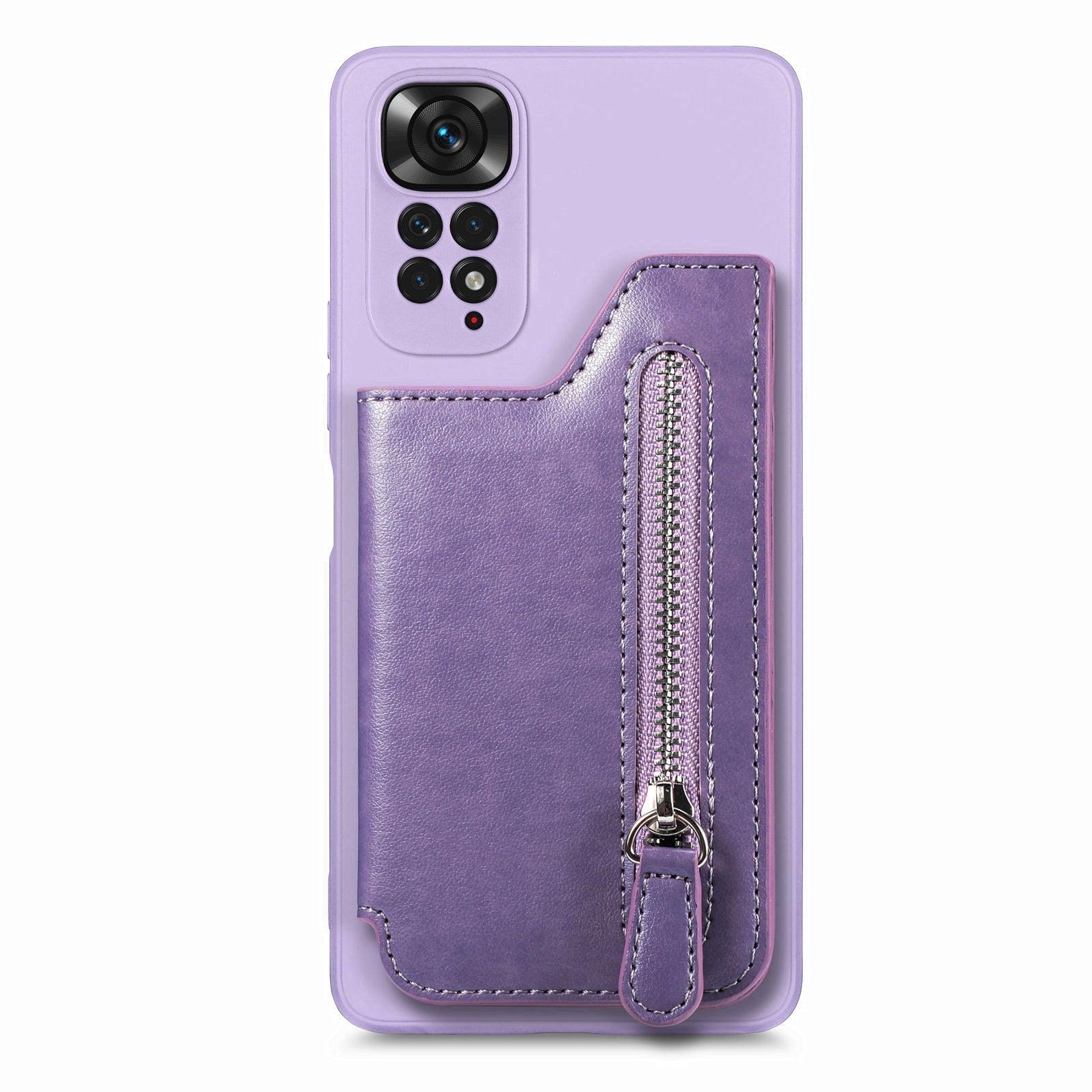 PU Leather Folding Magnetic Closure Purse Flip Phone Card Holder Leather Wallet Magnetic Case For XiaoMi Redmi Note 11 11S 11E 10C X4 Pro 5G 12 Pro 12X POCO X3 NFC Bag Cover