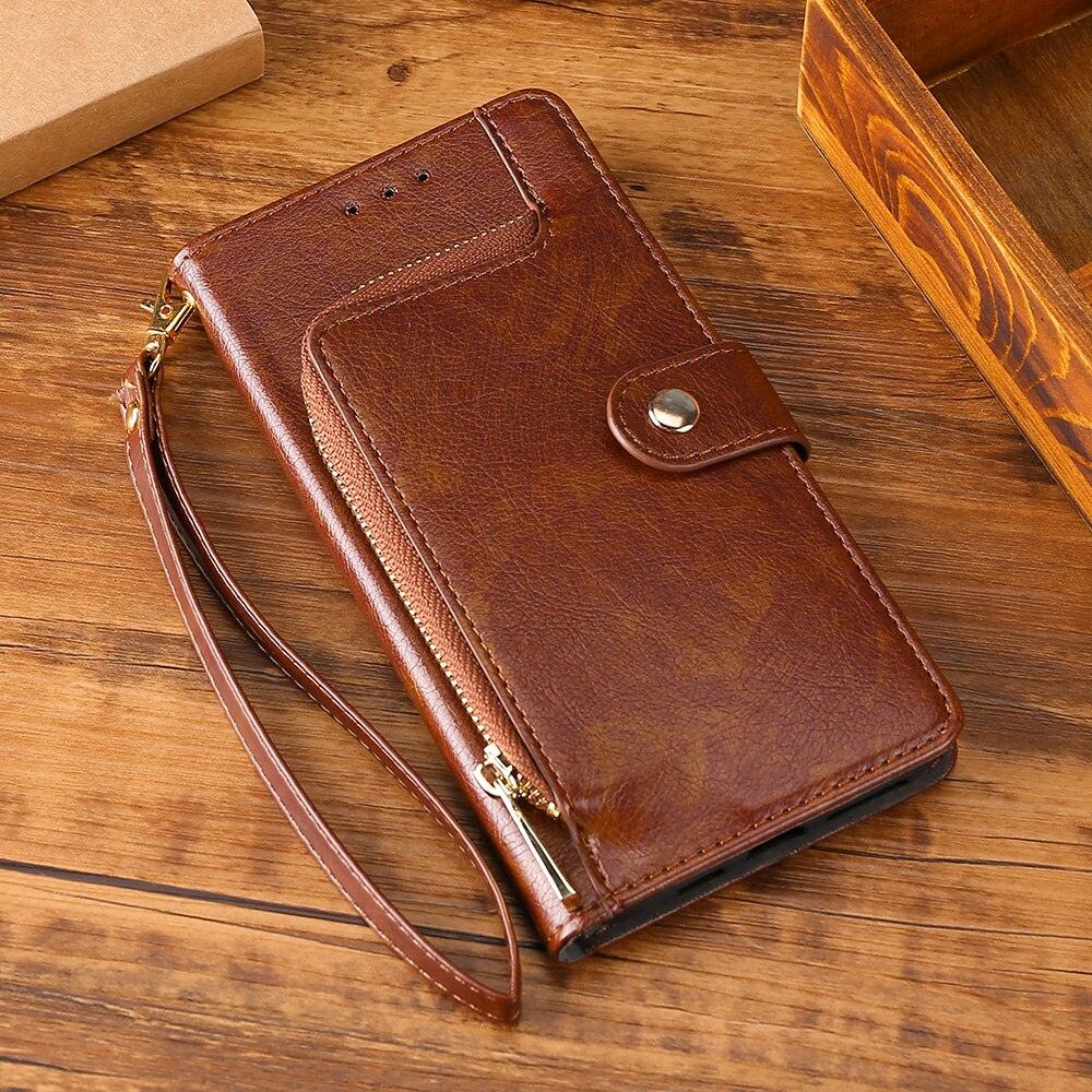 Purse Leather Feature Flip Case Cover Wallet Case For Redmi Note 11 10 Lite 10S 10T 9 9T 8 8T 7 6 5 Pro 4 4X 5A 3 Card Slots  Buckle Shell Leather Cover