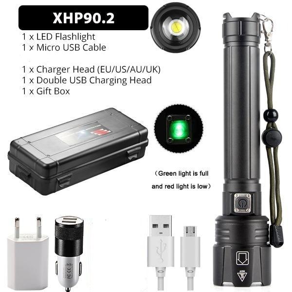 Rechargeable LED Flashlight High Lumen USB Ultra Bright Adjustable Powerful Zoomable Flashlight Water Resistant For Daily Household and Outdoor Camping Hiking Riding Running - STEVVEX Lamp - 200, Flashlight, Gadget, Headlamp, Headlight, lamp, Rechargeable Flashlight, Rechargeable Headlamp, Rechargeable Headlight, Rechargeable Headtorch, Rechargeable Torchlight, Torchlight, Zoomable Flashlight, Zoomable Headlamp, Zoomable Headlight, Zoomable Headtorch - Stevvex.com