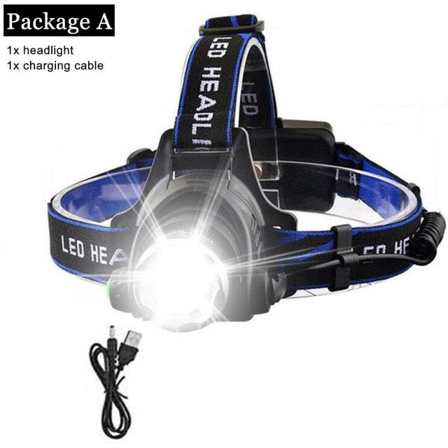 Rechargeable LED Headlamps Ultra-bright High lumens Zoomable Waterproof LED Headlight Head Torch Flashlight Head Lamp For Fishing Hands-Free Headlight - STEVVEX Lamp - 200, Flashlight, Gadget, Head Torch, Headlamp, Headlight, lamp, LED Flashlight, LED Headlamp, LED Headlight, LED Headtorch, Rechargeable, Zoomable, Zoomable Flashlight, Zoomable Head Torch, Zoomable Headlamp, Zoomable Headlight - Stevvex.com