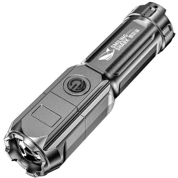 Rechargeable Zoomable Portable LED Super Bright Flashlight  Special Forces Strong Light  Outdoor Night Household Flashlight Special Filter Lens For Medical Chemical Bioinstrumentation Rock and Mineral Fluorescent Glowing