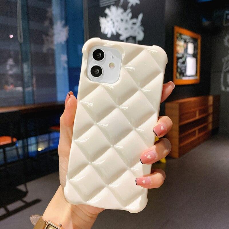 Red Elegant Phone Case For iPhone 13 12 14 Pro Max Candy Colors Premium Soft Silicone Rubber Full-Body Protective Bumper Case for iPhone Shockproof Soft Back Cover