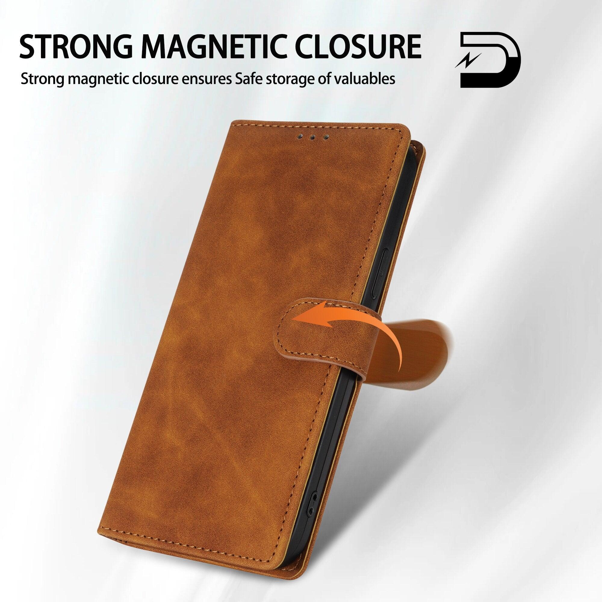 Redmi Note 11 Pro Case with Card Holder Leather Flip Case with Magnetic Full Protection for Xiaomi Redmi Note 11S 11 10S 9S 8T 8 10 Pro 10A 10C 9C 9T 9A Flip Cover Mi Poco C40 X4 X3 GT M3 M4 M5S F4 F3 5G