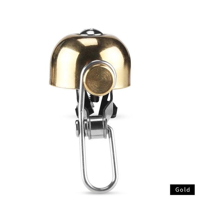 Retro Bicycle Bell Stainless Steel Bike Ringer Road Bike Horn Handlebar Bicycle Ring Loud Sound Cycling Bell Alarm Accessory Bike Bell Classic Bicycle Bell For Bike Vintage Ring Bell With Loud Sound Bells For Road Mountain Bike Handlebars Adults