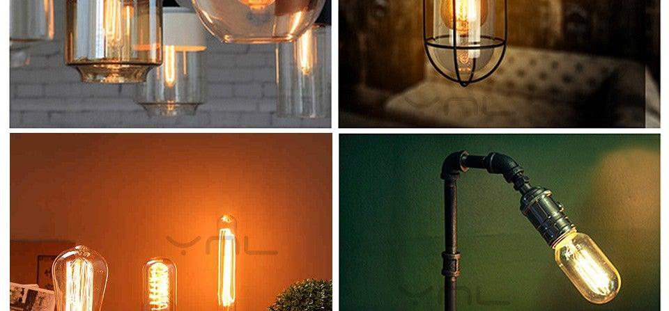 Retro Edison Bulb ST64 A19 T45 G80 G95 G125 Incandescent Light Bulb E27 220V 40W filament bulb lighting tubes Edison - STEVVEX Decor - 57, Antique Bulb, Bedroom Bulb, Best quality bulb, Best Selling bulb, Bubble Ball Bulb, Bulb for home decoration, Bulb for Table Lamp, Filament Bulb, filament lamp, glass bulb, Home light bulb, hot sale bulb, Incandescent Bulbs, incandescent lamp, lighting tubes, pendant lighting, Retro Edison Bulb, retro lamp, Top Quality Bulb, Vintage Edison Bulb - Stevvex.com