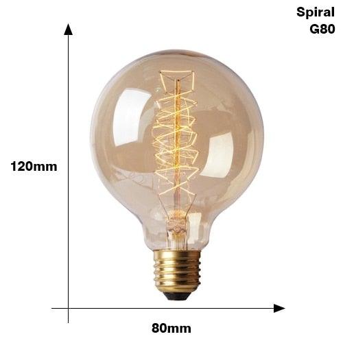 Retro Edison Bulb ST64 A19 T45 G80 G95 G125 Incandescent Light Bulb E27 220V 40W filament bulb lighting tubes Edison - STEVVEX Decor - 57, Antique Bulb, Bedroom Bulb, Best quality bulb, Best Selling bulb, Bubble Ball Bulb, Bulb for home decoration, Bulb for Table Lamp, Filament Bulb, filament lamp, glass bulb, Home light bulb, hot sale bulb, Incandescent Bulbs, incandescent lamp, lighting tubes, pendant lighting, Retro Edison Bulb, retro lamp, Top Quality Bulb, Vintage Edison Bulb - Stevvex.com