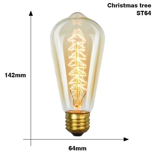 Retro Edison Bulb ST64 A19 T45 G80 G95 G125 Incandescent Light Bulb E27 220V 40W filament bulb lighting tubes Edison - STEVVEX Decor - 57, Antique Bulb, Bedroom Bulb, Best quality bulb, Best Selling bulb, Bubble Ball Bulb, Bulb for home decoration, Bulb for Table Lamp, Filament Bulb, filament lamp, glass bulb, Home light bulb, hot sale bulb, Incandescent Bulbs, incandescent lamp, lighting tubes, pendant lighting, Retro Edison Bulb, retro lamp, Top Quality Bulb, Vintage Edison Bulb - Stevvex.com