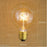 Retro Edison Lamp Bulb Vintage Light Ampoules Decoratives Incandescent Bulb Round Decorative Vintage Style Old Fashioned Incandescent Light Bulbs Light For Holiday Christmas Party