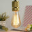 Retro Edison Light Bulb Filament Incandescent Ampoule Bulbs Antique Vintage Style Light Amber Warm Dimmable Vintage Edison Light Bulb For Table Lamp Restaurant Home Office
