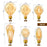 Retro Edison Light Bulb Filament Vintage Ampoule Incandescent Bulb Lamp Bedroom Decoracion Holiday Night Light Lamp And Reading Office Desk Lights Medium Base Lamp For Home Light Fixtures