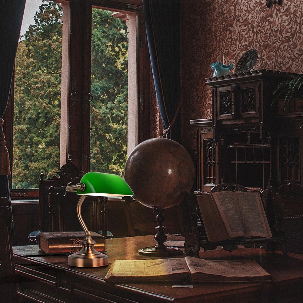 Retro Mini Desk Eye Protection LED G9 Bank Desk Light Bedroom Bedside CoffeeShop Office Bar Table Cafe Decorative Table Lamp Decorative Table Lamp Cute Study Lamps for Bedroom Décor