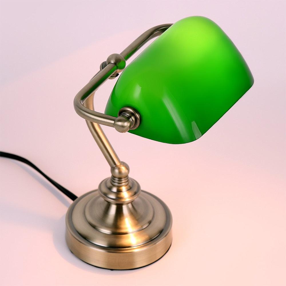 Retro Mini Desk Eye Protection LED G9 Bank Desk Light Bedroom Bedside CoffeeShop Office Bar Table Cafe Decorative Table Lamp Decorative Table Lamp Cute Study Lamps for Bedroom Décor