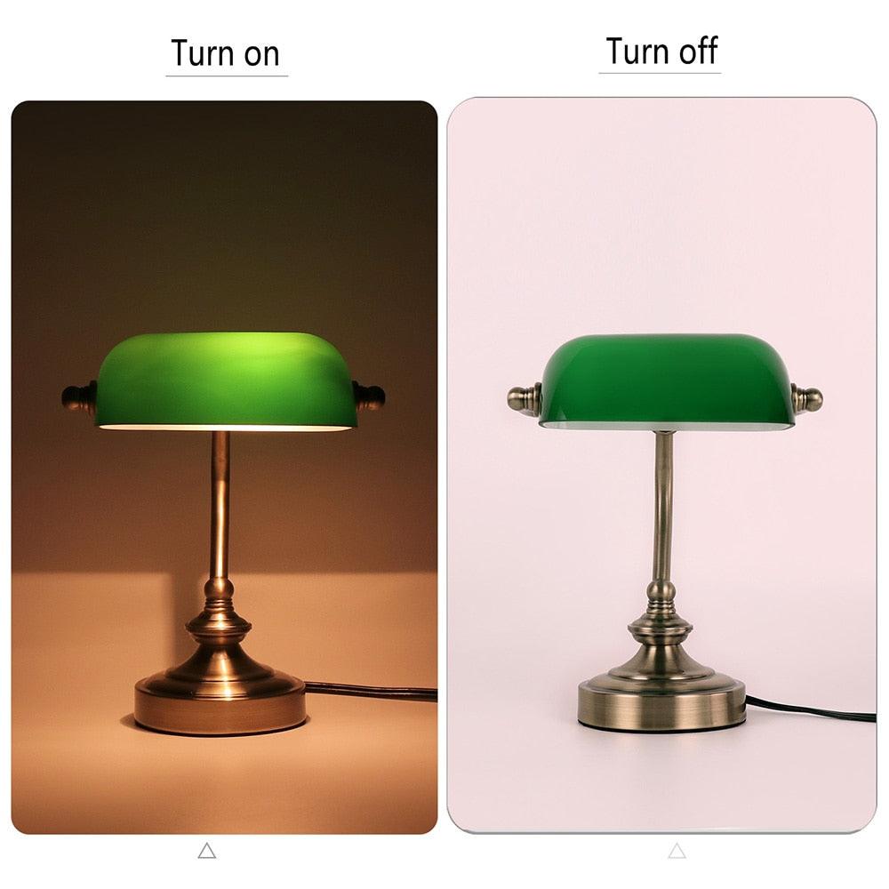 Retro Mini Desk Eye Protection LED G9 Bank Desk Light Bedroom Bedside CoffeeShop Office Bar Table Cafe Decorative Table Lamp Decorative Table Lamp Cute Study Lamps for Bedroom Décor