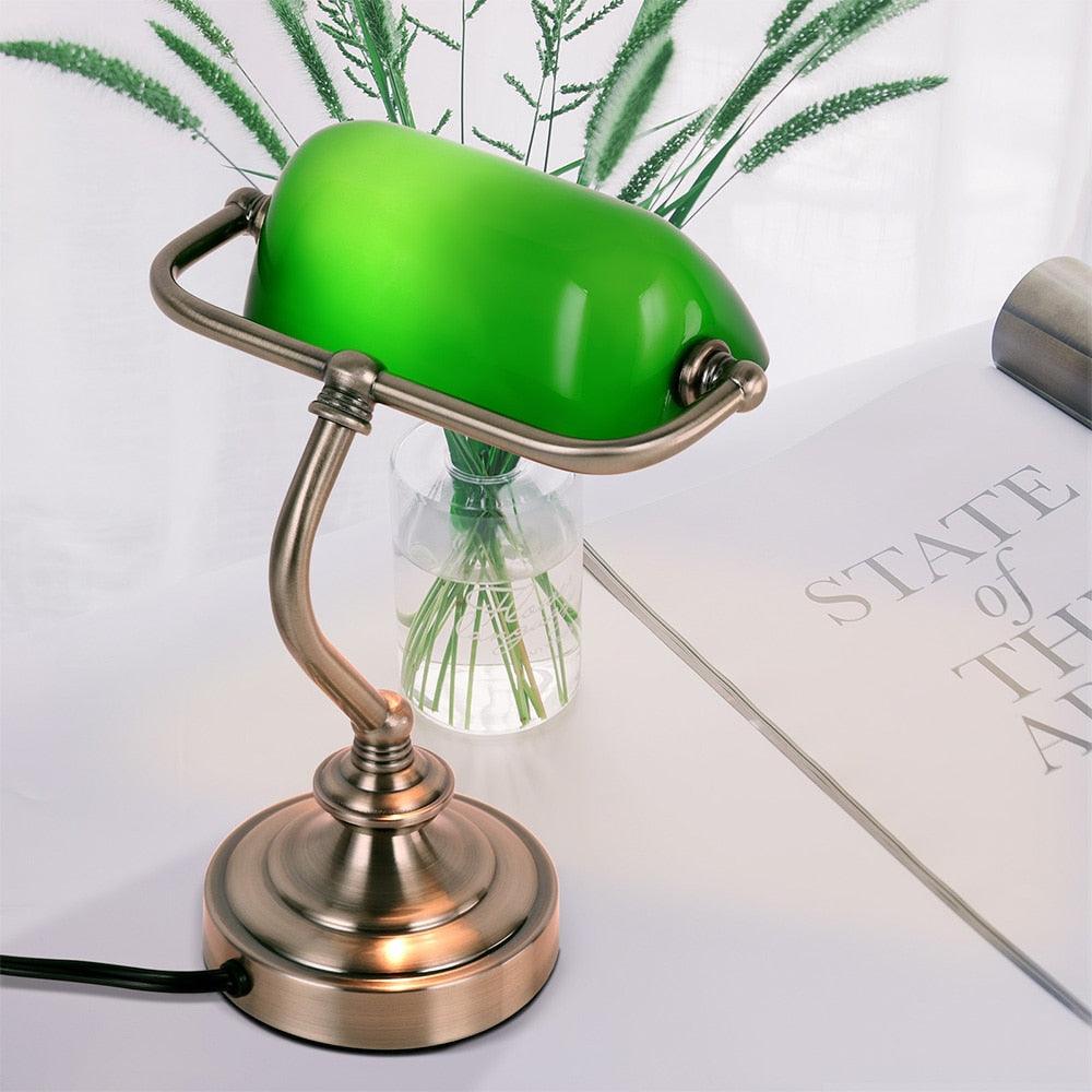 Retro Mini Desk Eye Protection LED G9 Bank Desk Light Bedroom Bedside CoffeeShop Office Bar Table Cafe Decorative Table Lamp Decorative Table Lamp Cute Study Lamps for Bedroom Décor
