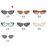 Retro Vintage Cateye Sunglasses for Women Clout Plastic Frame Sunglasses For  Women Retro Triangle Gradient Eyeglasses For  Women Classic And Stylish  Glasses