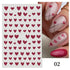 Rose Gold Star 3D Nail Stickers Silver Black White Star Heart Transfer Stickers for Nails DIY Decals Manicures Decoration Tips Nail Art Decals Water Transfer Nail Decals Sticker For Pretty Girl Self-Adhesive Nail Decals Designer Nail Stickers for Acrylic - ALLURELATION - 3D Nail Stickers, 554, beautiful nail, cartoon nail, Decals Manicures, decorate, Decoration Tips, Designer, Designer Nail, Manicures, Nail Art, Nail Stickers, Self-Adhesive Nail, Stickers - Stevvex.com