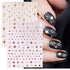 Rose Gold Star 3D Nail Stickers Silver Black White Star Heart Transfer Stickers for Nails DIY Decals Manicures Decoration Tips Nail Art Decals Water Transfer Nail Decals Sticker For Pretty Girl Self-Adhesive Nail Decals Designer Nail Stickers for Acrylic - ALLURELATION - 3D Nail Stickers, 554, beautiful nail, cartoon nail, Decals Manicures, decorate, Decoration Tips, Designer, Designer Nail, Manicures, Nail Art, Nail Stickers, Self-Adhesive Nail, Stickers - Stevvex.com