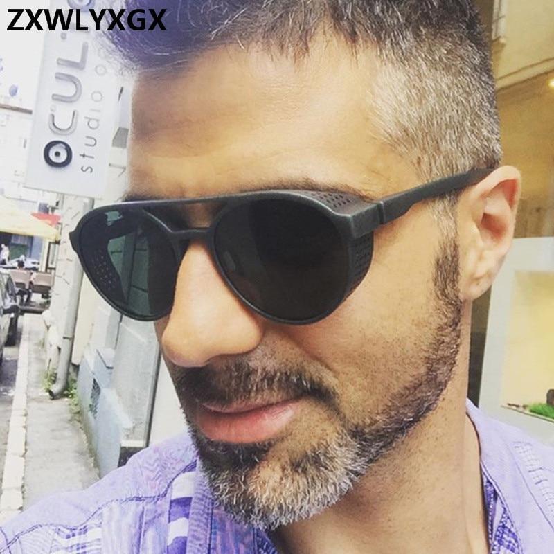 Round Vintage Sunglasses Retro Eyewear For Men Women Classic Sunglasses For Women & Men Retro Style Goggles In Round Shape Flip Up Driving Glasses Vintage Style & Fashionable  Eyewear