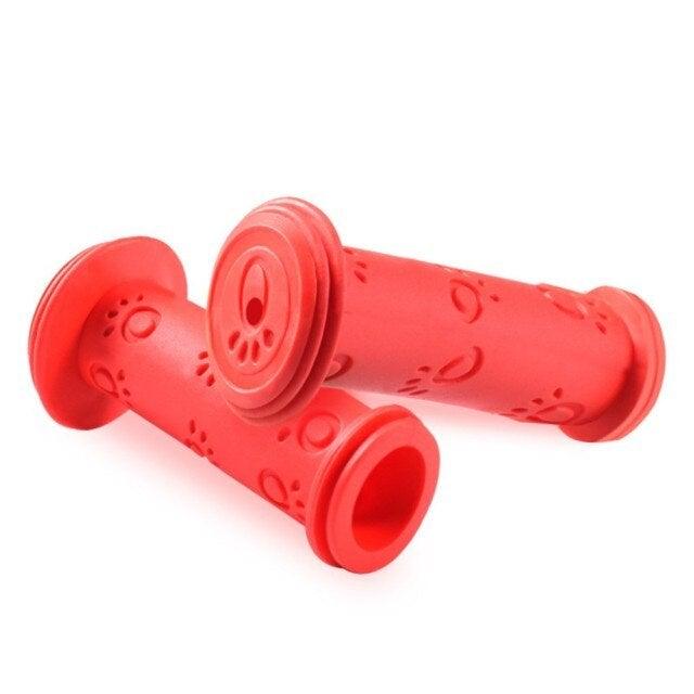 Rubber Bike Bicycle Handle Bar Grips Tricycle Scooter Handlebar For Kids Child Colorful Non-Slip Cycling Handlebar Grips New Kids Bike Security Grips With Impact Protection For Balance Bikes