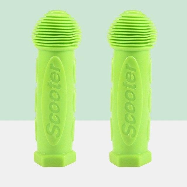 Rubber Bike Bicycle Handle Bar Grips Tricycle Scooter Handlebar For Kids Child Colorful Non-Slip Cycling Handlebar Grips New Kids Bike Security Grips With Impact Protection For Balance Bikes