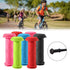 Rubber Bike Bicycle Handle Bar Grips Tricycle Scooter Handlebar For Kids Child Colorful Non-Slip Cycling Handlebar Grips New Kids Bike Security Grips With Impact Protection For Balance Bikes