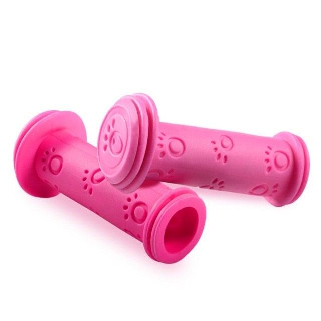 Rubber Bike Bicycle Handle Bar Grips Tricycle Scooter Handlebar For Kids Child Colorful Non-Slip Cycling Handlebar Grips New Kids Bike Security Grips With Impact Protection For Balance Bikes