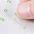 Russian Letters Transparent PVC Keyboard Stickers Waterproof Self-adhesive Multicolor Cover Sticker Keyboard Protector Stickers